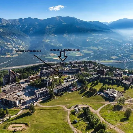 Apartamento Studio standing PRALOUP 1600 dernier étage 4 personnes Vue époustouflante pas de chambr le site mens attention!