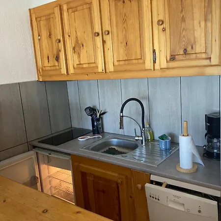 Apartamento Studio standing PRALOUP 1600 dernier étage 4 personnes Vue époustouflante pas de chambr le site mens attention!